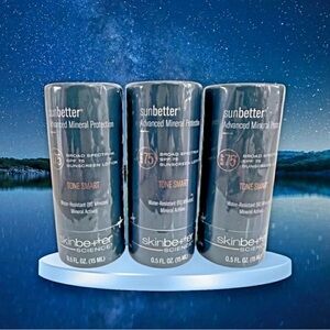 LOT OF 3×15 ML SkinBetter SCIENCE TONE SMART Sunscreen SPF75 (45ML) EXP. 11/2026